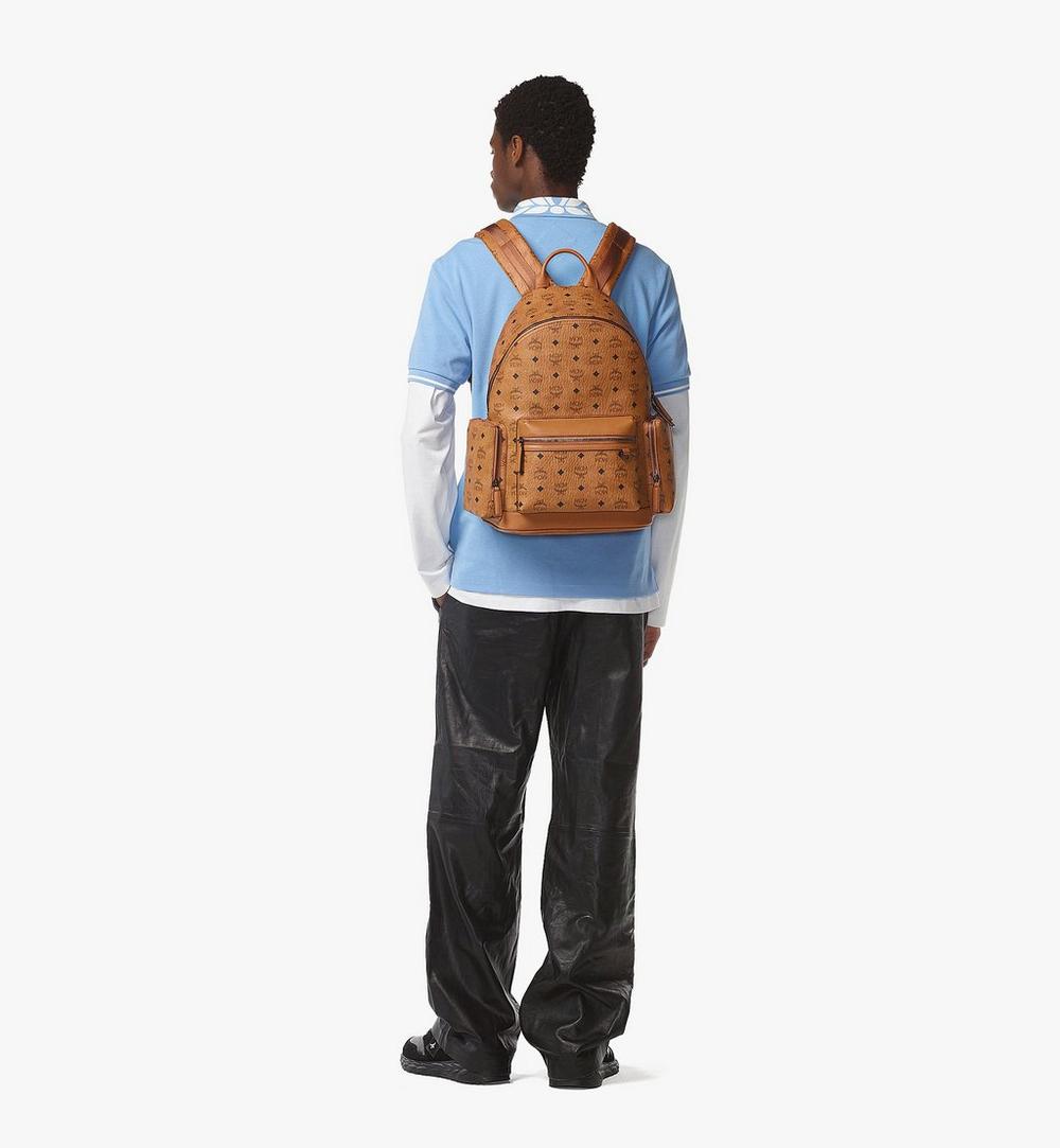 Stark Backpack in Visetos COGNAC Medium