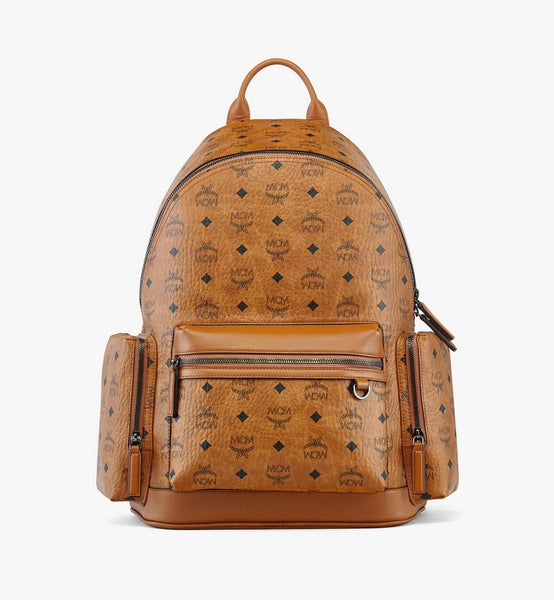 Stark Backpack In Visetos Medium – mcmworldwide.ksa