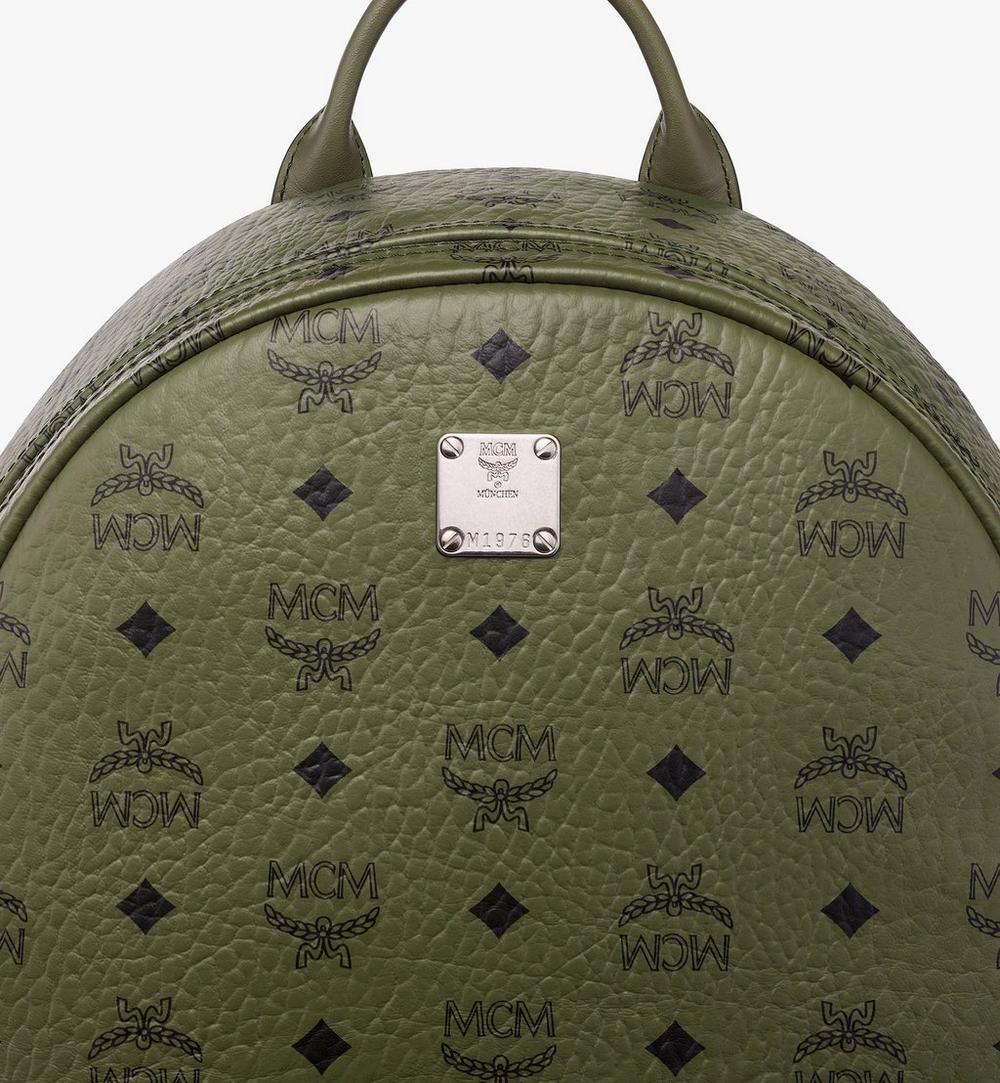 MMKGSVE01K8001-Stark Side Studs Backpack in Visetos|Khaki Moss