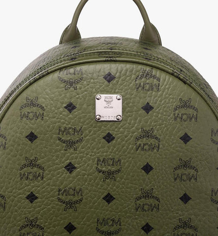 MMKGSVE01K8001-Stark Side Studs Backpack in Visetos|Khaki Moss