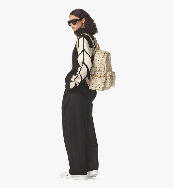 Stark Side Studs Backpack In Visetos image 7