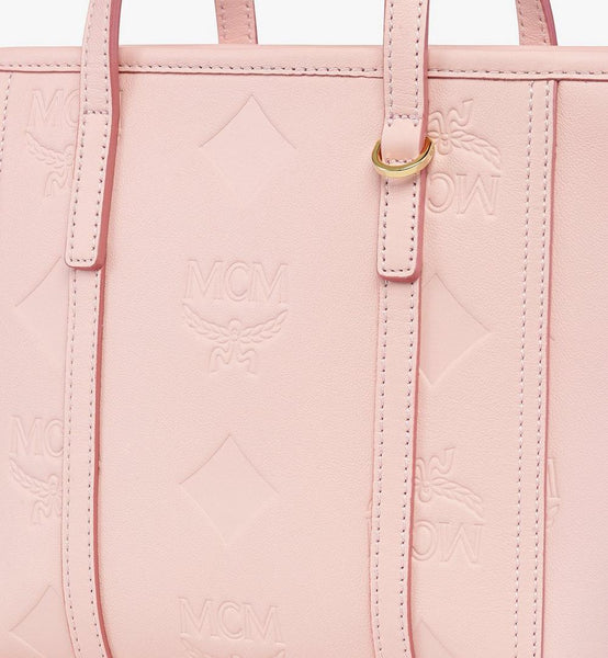 Toni Top-Zip Shopper In Maxi Monogram Leather Small image 5