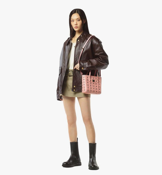 Toni Top-Zip Shopper in Visetos image 5