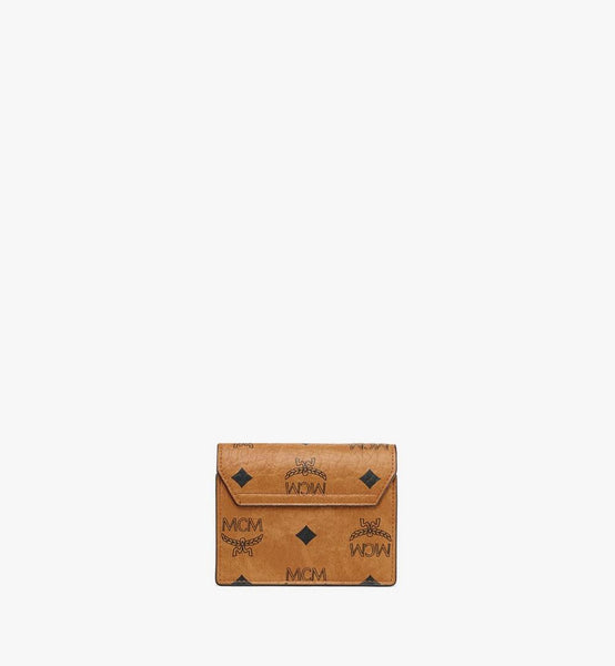 Tracy Chain Card Wallet In Visetos image 3