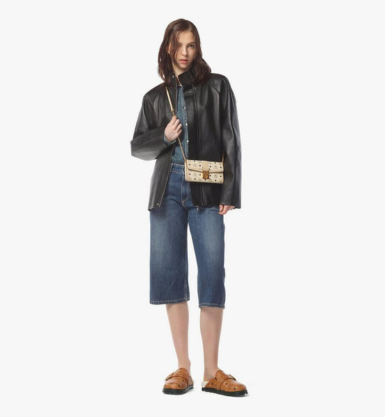 Tracy Chain Wallet in Visetos image 4