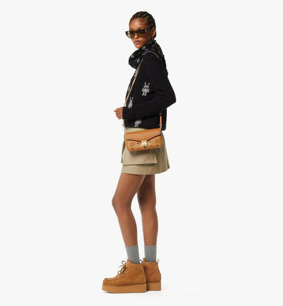 Tracy Crossbody in Visetos Leather Mix image 8