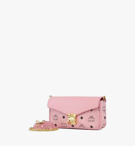 MWRGAXT01PZ001-Tracy Crossbody in Visetos Leather Mix|Soft Pink
