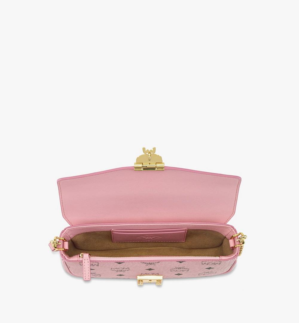 MWRGAXT01PZ001-Tracy Crossbody in Visetos Leather Mix|Soft Pink