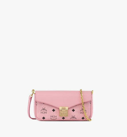 MWRGAXT01PZ001-Tracy Crossbody in Visetos Leather Mix|Soft Pink