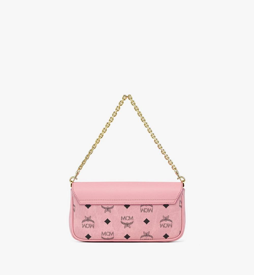 MWRGAXT01PZ001-Tracy Crossbody in Visetos Leather Mix|Soft Pink