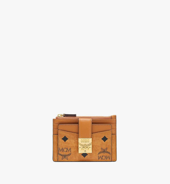 Tracy Zip Card Case in Visetos image 1