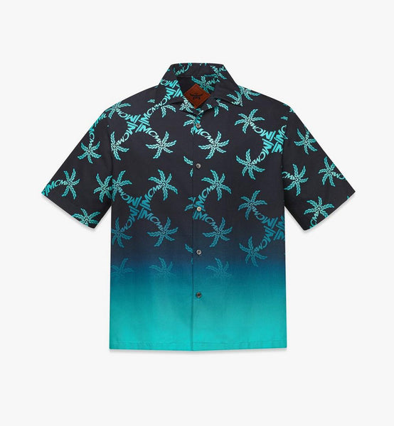 Palm Monogram Print Shirt image 6