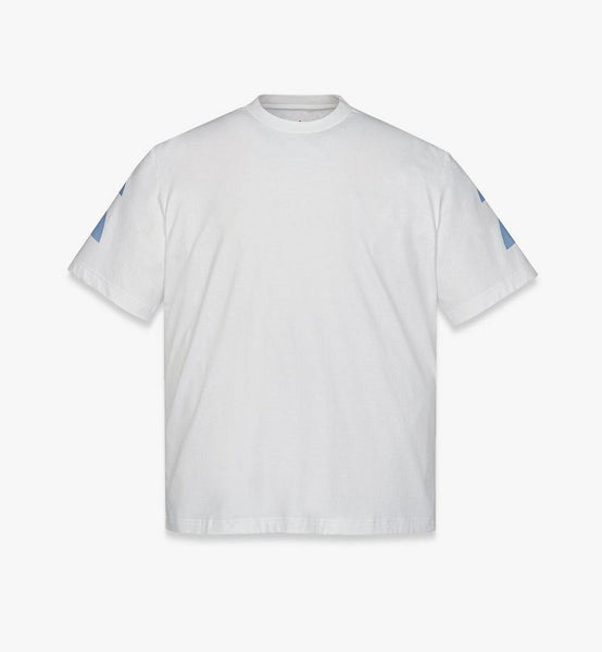 Gradation Laurel Logo Print T-Shirt in Organic Cotton image 7