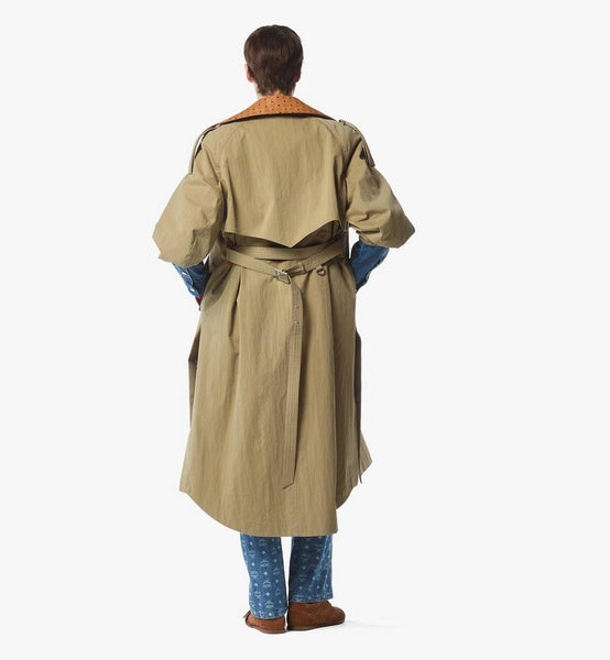 W Mcm Col Cttn Twill Trench Coat Ig, 040 image 5
