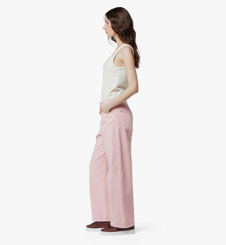 MFPGAMM06PZ044-Washed Denim Jeans|Soft Pink